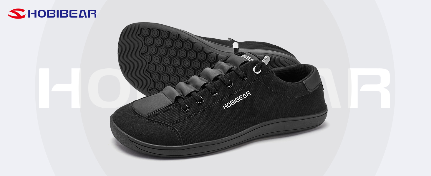 Шкарпетки-взуття HOBIBEAR для жінок та чоловіків, чорні, розмір 45 EU, широкі, для трекінгу та бігу по пересіченій місцевості, легкі та зручні