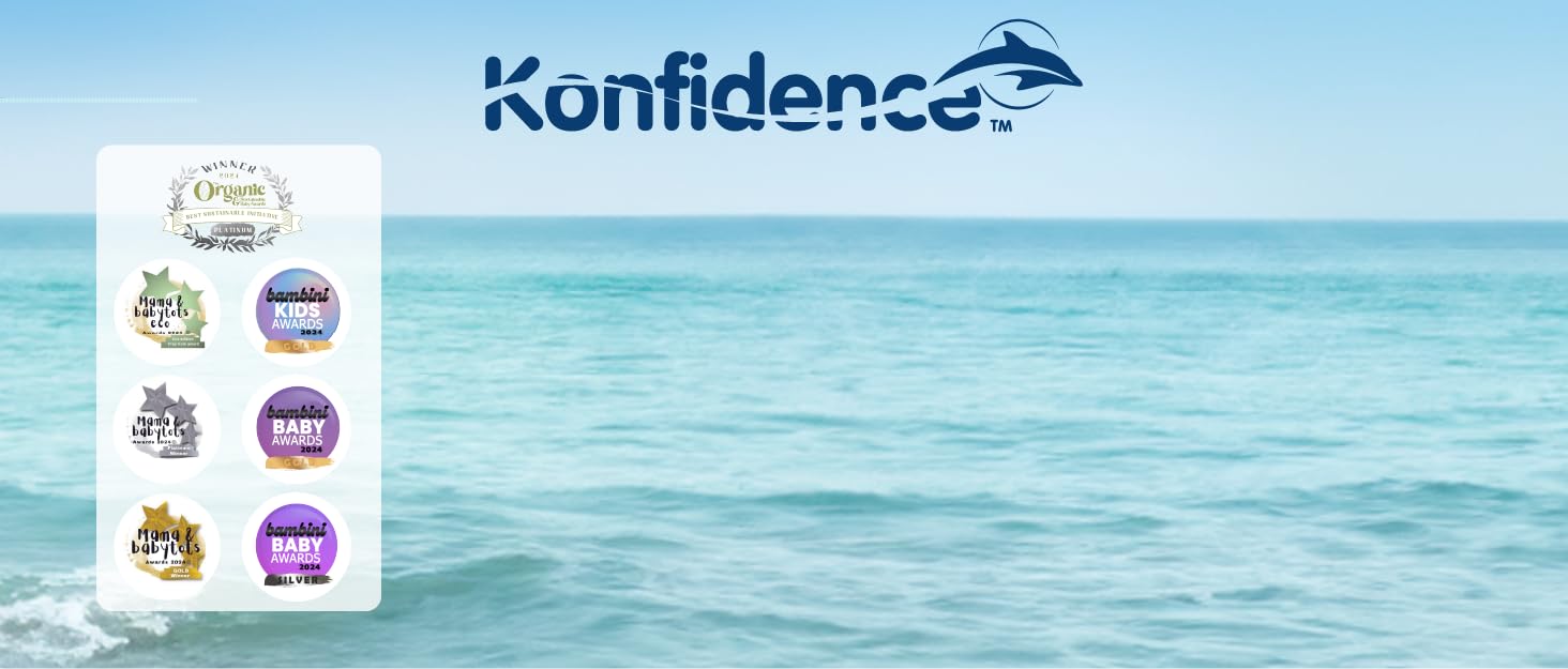 Дитячий жилет Konfidence Scoot The Clownfish - преміум якість, регульована плавучість, 4-5 років