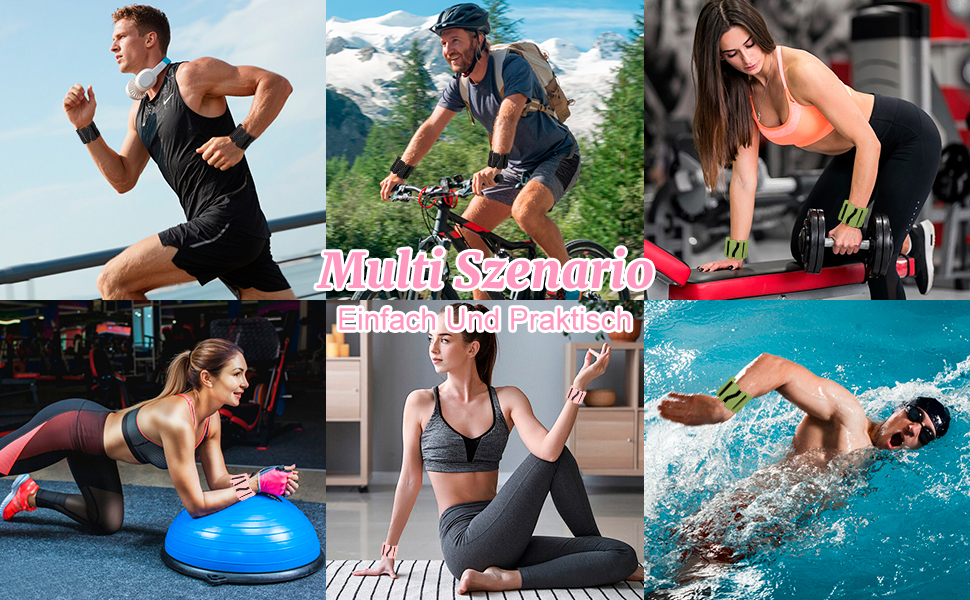 Набір манжет для ваги 2 шт. (0,46 кг кожна), регульовані ваги для зап'ястя, фітнес-браслети з вагою, ваги для ніг для танців, балету, пілатесу, кардіо, аеробіки, ходьби, зелені (рожеві)