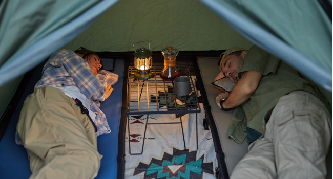 Намет KingCamp Mondome II для 2 осіб - водонепроникний, легкий, компактний, для кемпінгу, трекінгу та відпочинку на природі (зелений)