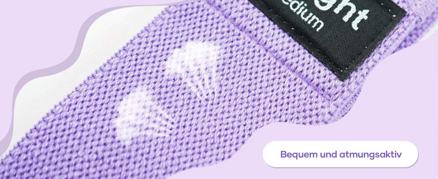 Фітнес-гумки Suright: стрічковий набір для силових тренувань, йоги та фітнесу (3 кольори)