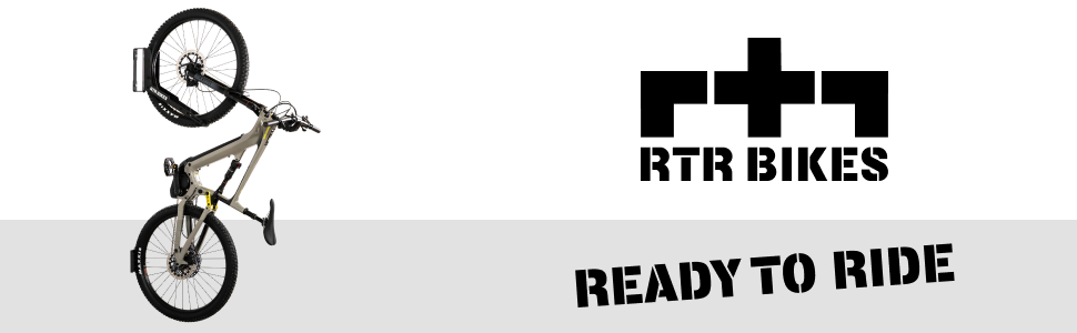 Кріплення для велосипеда RTR BIKES Kranked Twist – поворотне на 180°, для електровелосипедів та MTB до 30 кг, підходить для коліс 24-29 дюймів та шин 3,5