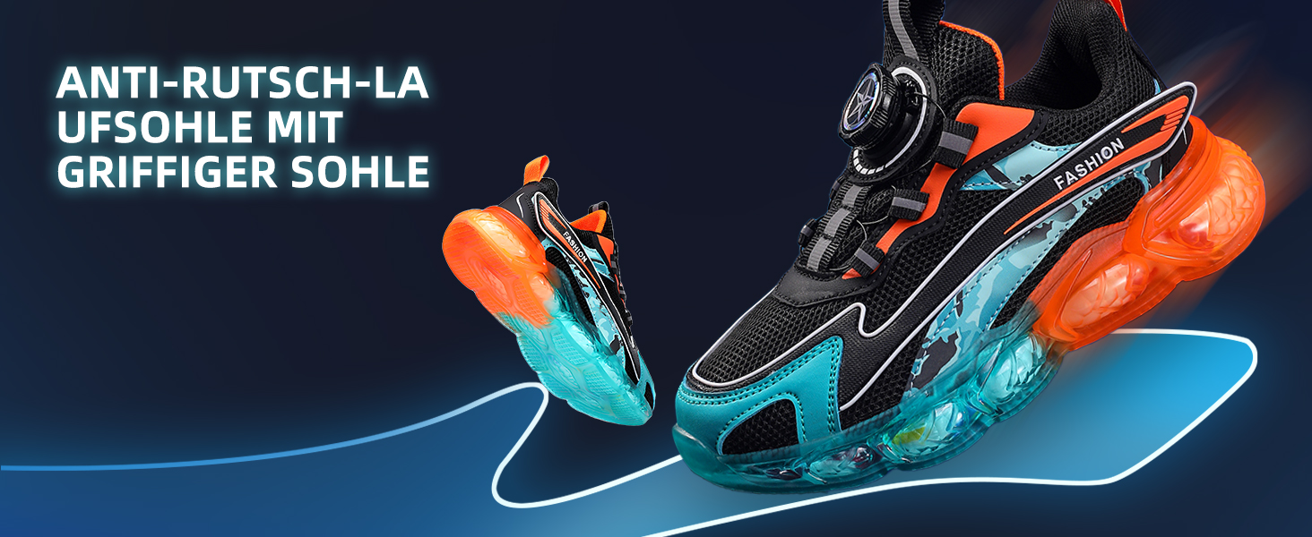 Дитячі кросівки ITSOGOO для бігу та спорту. Легкі, дихаючі, підходять для активного відпочинку, занять фітнесом та прогулянок. Розміри 28-37 EU, 33 EU. Чорний колір.