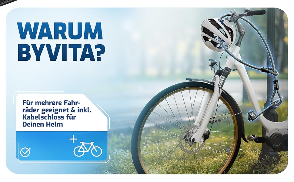 Замок для велосипеда складний 85см з кабельним замком - висока безпека, для електровелосипеда, з кріпленням