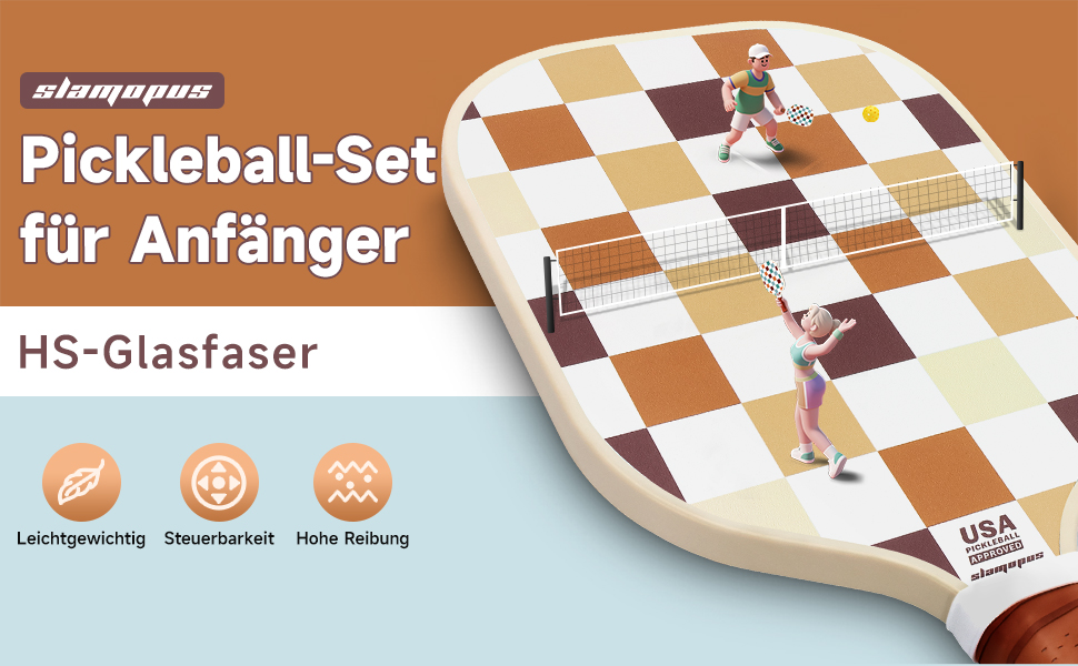 Набір для піклболу: 4 ракетки, м'ячі та сумка | Піклбол для початківців | Графіт та скловолокно