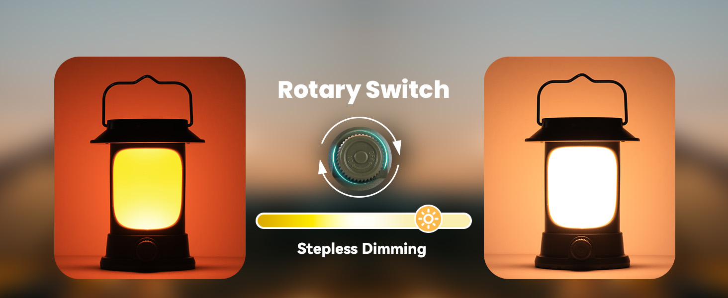 LED кемпінгова лампа-ліхтар у ретро стилі, регульована яскравість, тепле світло, для кемпінгу, саду, надзвичайних ситуацій, USB-зарядка