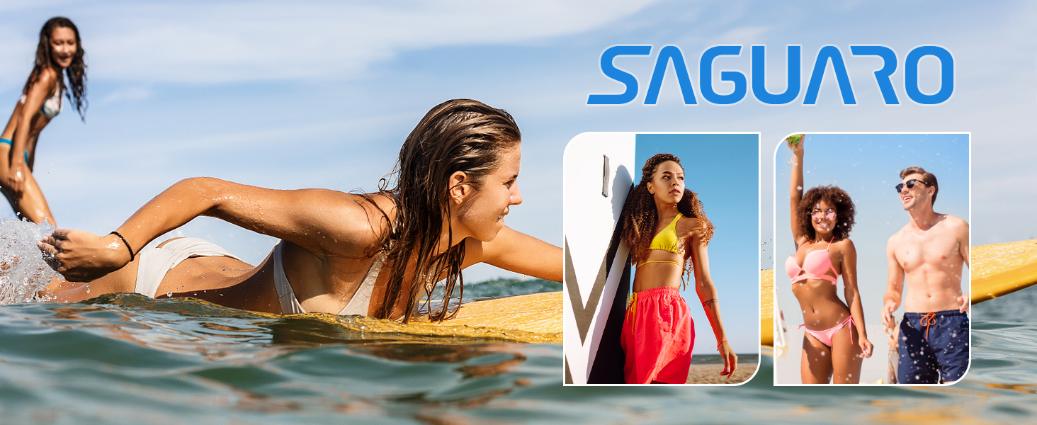 Чоботи для душу SAGUARO Unisex, аквашузи чоловічі та жіночі, розмір 36-47, EU 44/45, блакитний