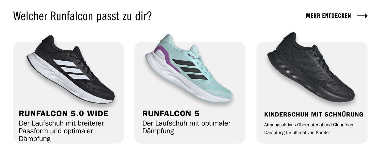 Жіночі бігові кросівки adidas Runfalcon 5 Wide, 38 EU, чорний/білий