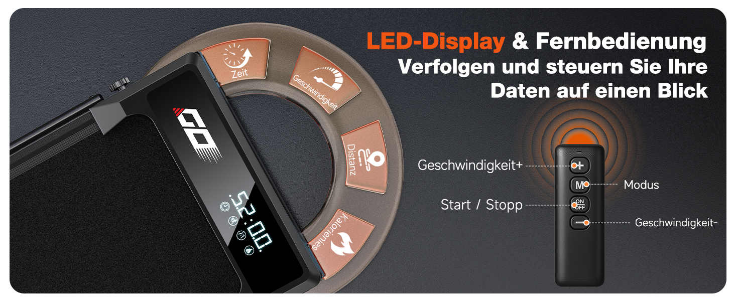 Складане бігове доріжки 4-в-1 з ручним нахилом 9%, тихий електричний біговий тренажер до 10 км/год, безщітковий двигун 3.0 PS, амортизація, LED-дисплей, компактний, для дому та офісу