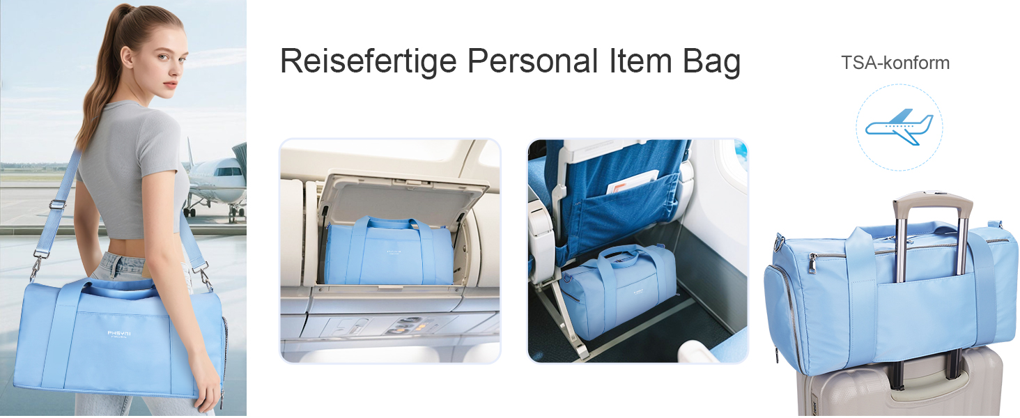 Спортивна сумка 16 дюймів для жінок та дітей з відділенням для взуття та водонепроникним розділенням, фіолетовий колір, 16 розмірів (19 розмірів-блакитний)