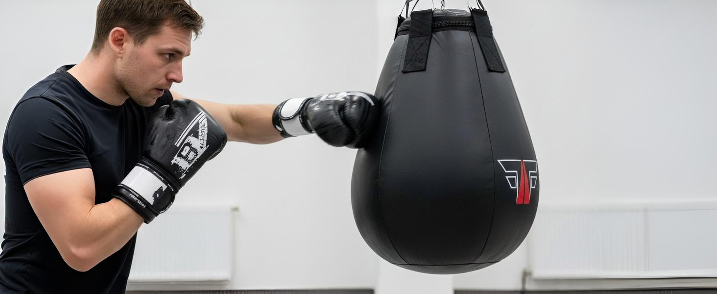 Професійна боксерська груша FOX-FIGHT для тренувань, спарингу, кікбоксингу, ММА та боротьби