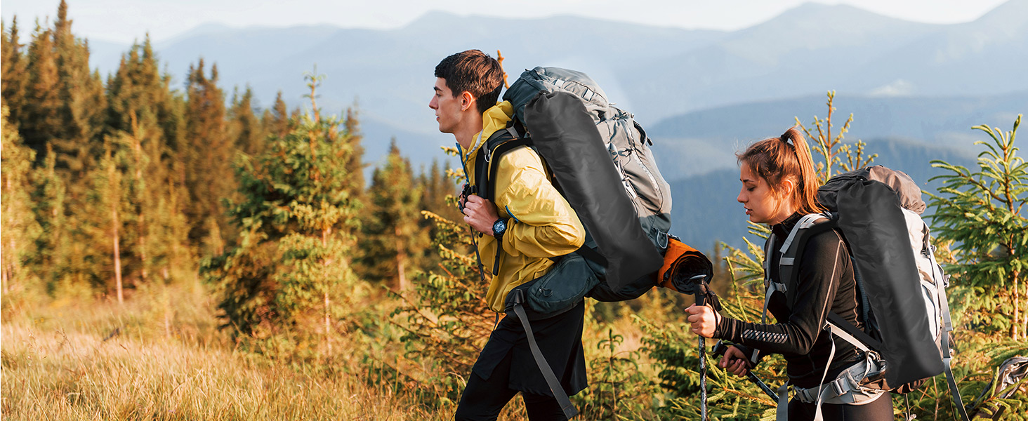 Крісло для кемпінгу Hausprofi складне, чорне, з тримачем для напоїв та сумкою, вантажопідйомність 150 кг