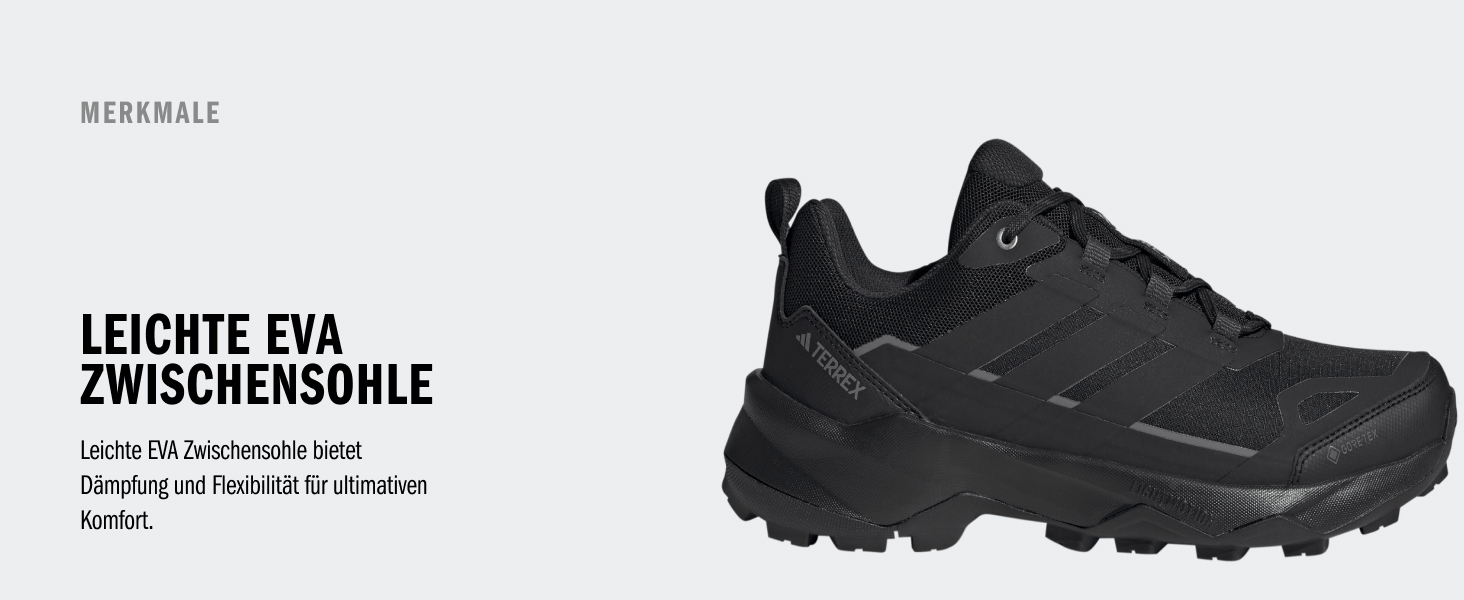 Черевики туристичні Adidas Terrex Skychaser AX5, 46 2/3 EU, чорний/чорний/карбон