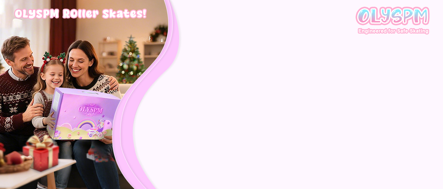 Дитячі ролики для катання, ролики для дівчаток та хлопчиків, регульовані, з LED, фіолетові, з сумкою для зберігання