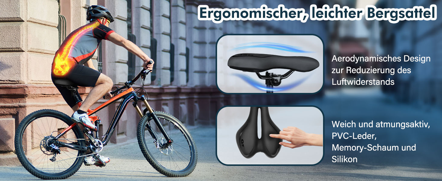 Зручний чоловічий велосипедний сідло з гелевою наповнюванням, MTB сідло для чоловіків та жінок, велосипедні сідла, сідло для шосе, аксесуари для гірського велосипеда, Стиль A