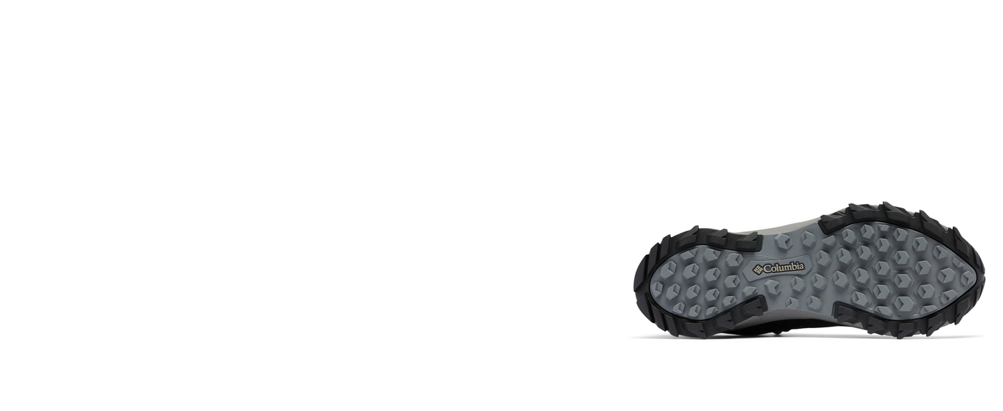 Чоловічі водонепроникні трекінгові черевики Columbia Peakfreak II Mid Outdry WP, сірі (темно-сірий x чорний), 42 EU