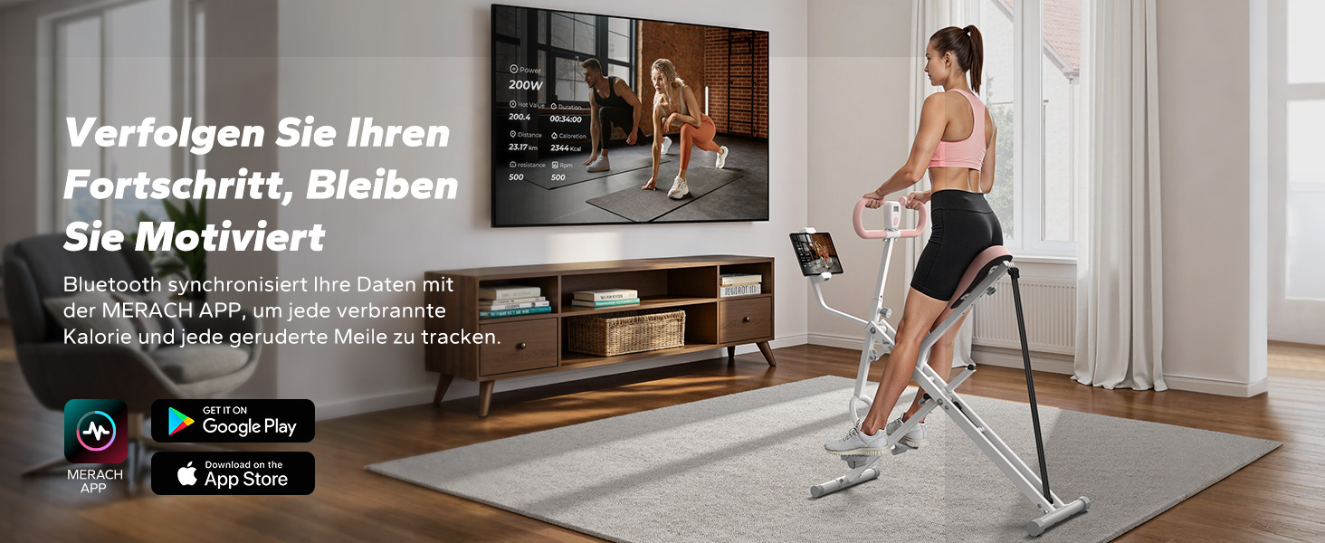 MERACH 2-в-1 тренажер для присідань та тяги, складаний, для тренування сідниць, ніг та корпусу, 10 хв збірки, до 160 кг (білий, R07 Pro)