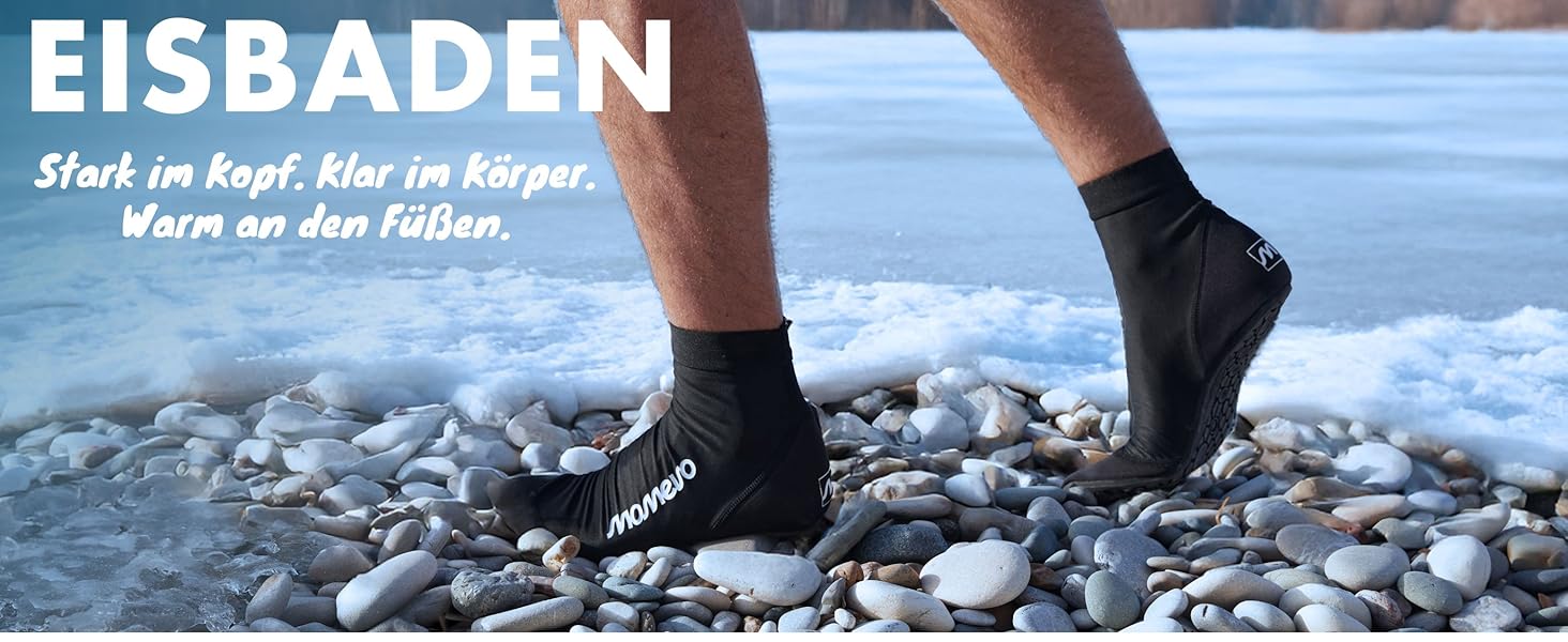 Водні шльопанці Splashies - Нековзкі дихаючі шльопанці з неопрену з міцною підошвою - Захист від гострих предметів для комфортного ходіння на пляжі - Унісекс, Чорний, 44/45 EU