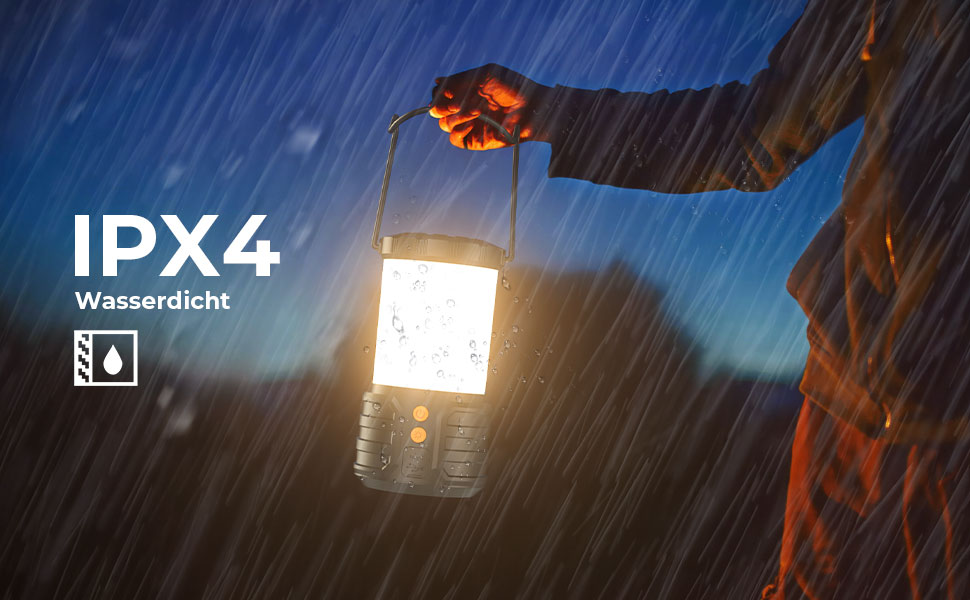 LED кемпінгові ліхтарі 2 шт., 5000mAh, перезаряджувані, водонепроникні, 3 кольори, для кемпінгу, намету, дому