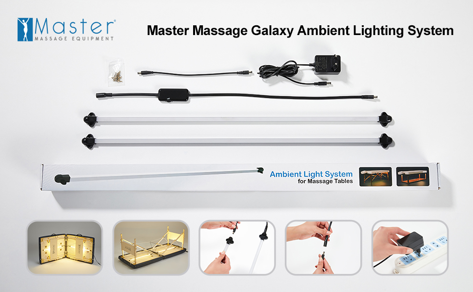 Пакет світла Master Massage Galaxy з навколишнім освітленням для масажного столу