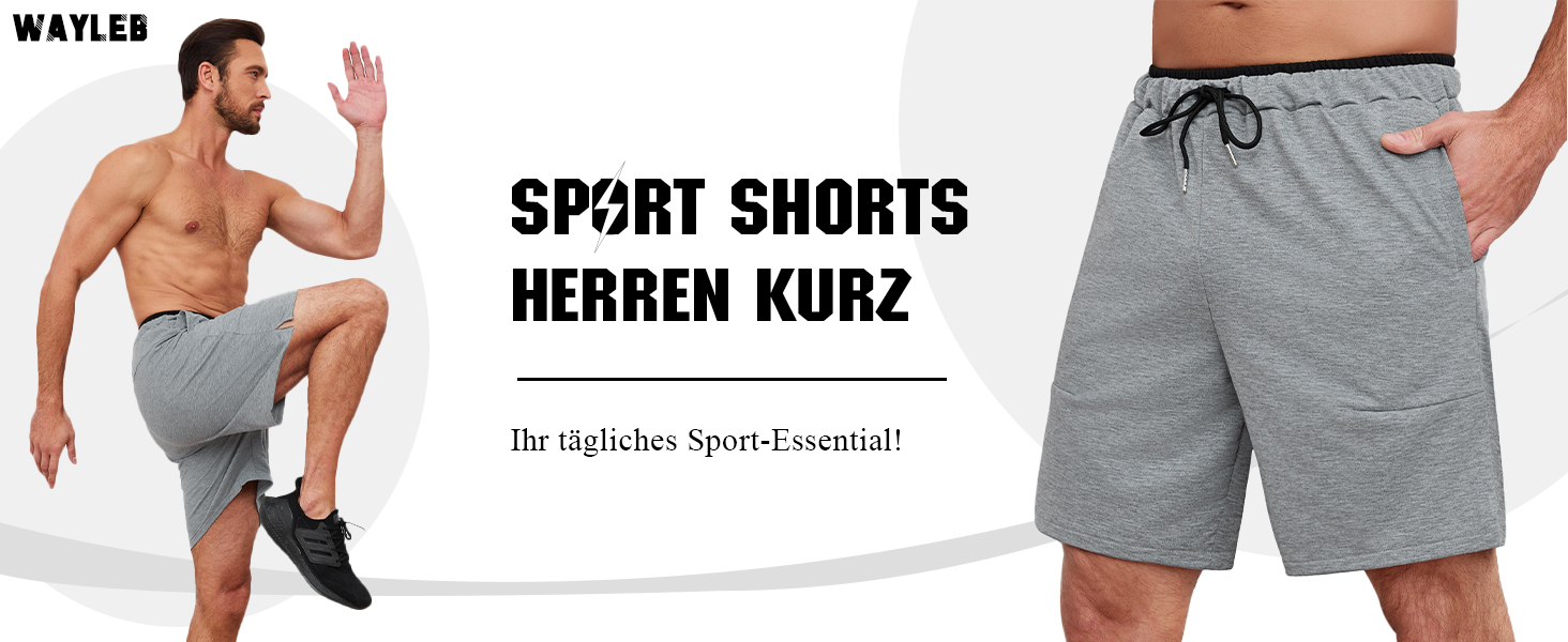 Чоловічі спортивні шорти Soer Activewear з кишенями та блискавкою, бавовняні шорти для бігу та відпочинку, темно-сині (L)