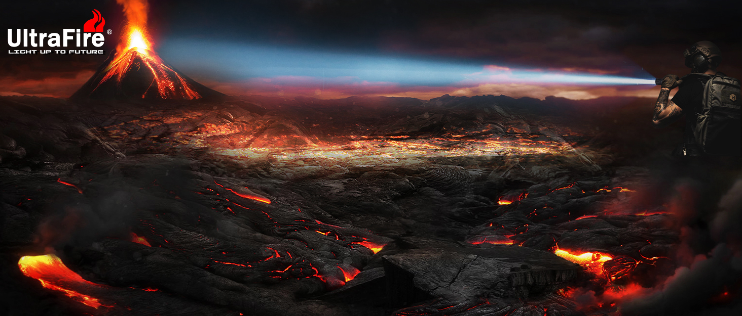 Ліхтар під водою ULTRAFIRE UF-DIV13S 3350 люмен, перезаряджається, IPX8, USB-C, 3 режими