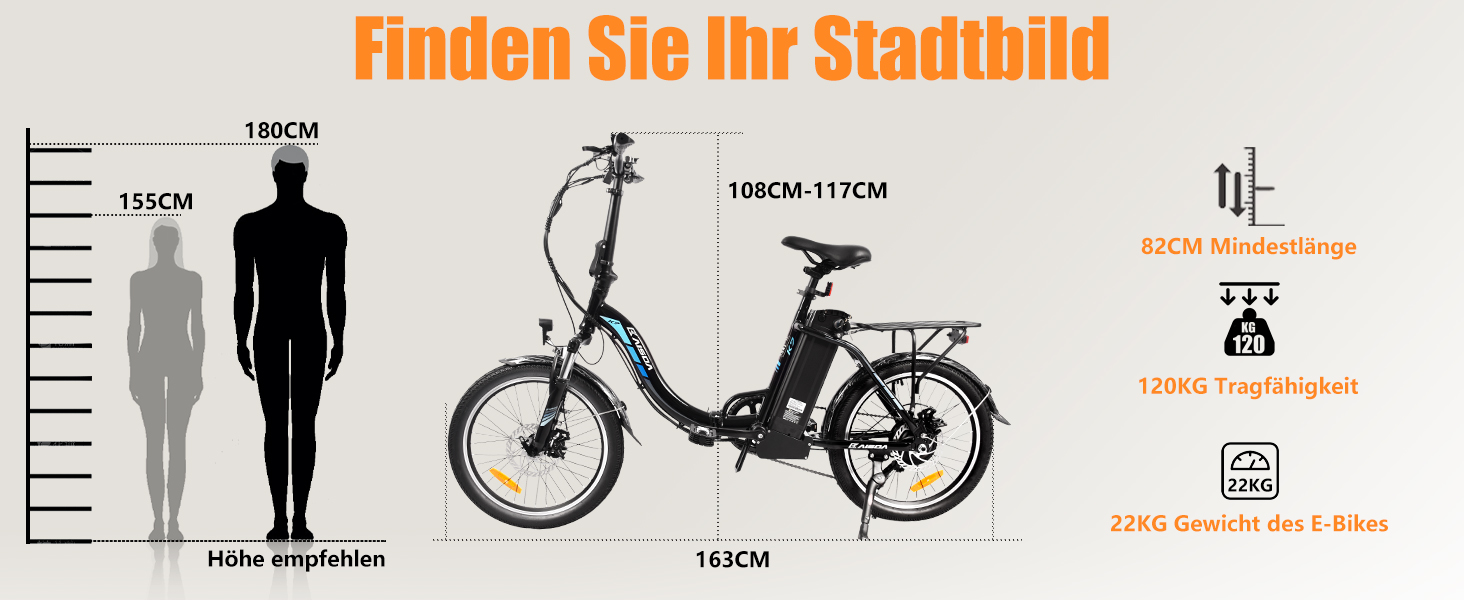 Велосипед K KAISDA 20 E-Bike, 36В 13Ач, запас ходу 75 км