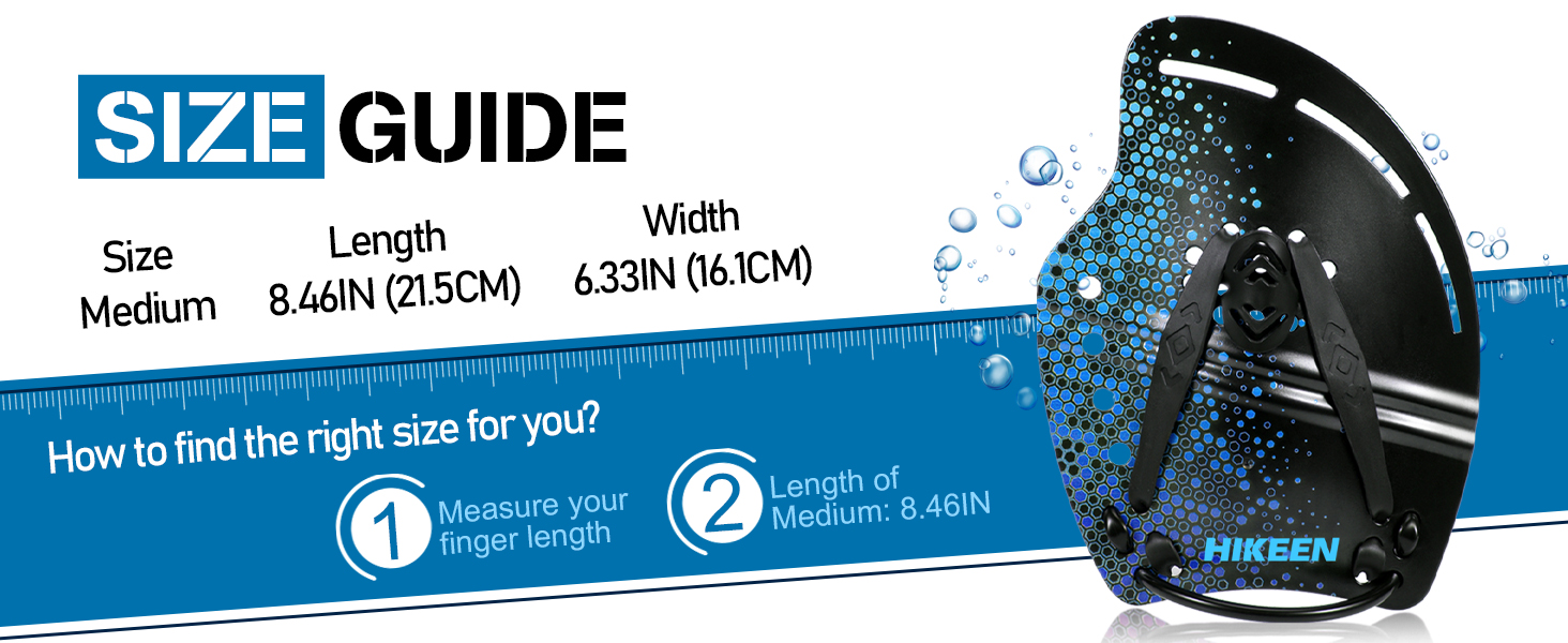 Плавці для плавання Profi, вигнуті, з гідродинамічним дизайном та регульованими силіконовими ремінцями для ефективних вправ на верхню частину тіла, блакитні