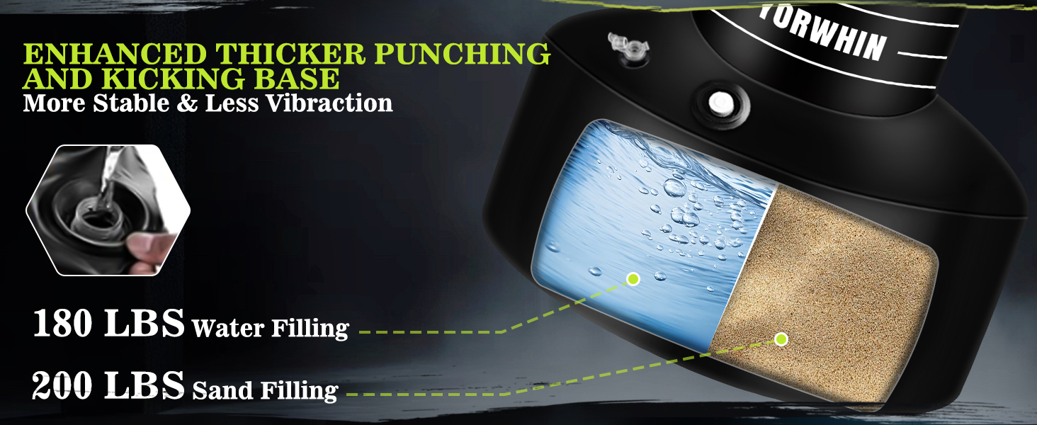 Надувний боксерський мішок для дорослих, стоячий боксерський мішок, самостійний мішок для кікбоксингу, обладнання для тренувань MMA, Муай Тай, фітнесу, ударної сили, стиль A