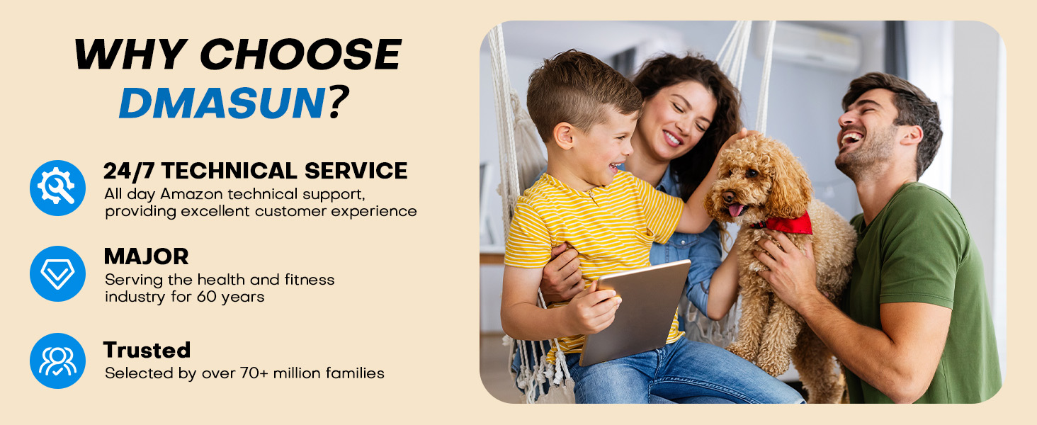 Гребний тренажер DMASUN для дому з магнітною системою опору, 16/32 рівні навантаження, LCD-дисплей, до 160 кг, чорний