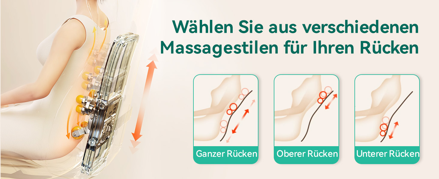 Масажне крісло Snailax з функцією шиацу, масажер спини та шиї з підігрівом, масажна підстилка з вібрацією, подарунок для жінок та чоловіків XL