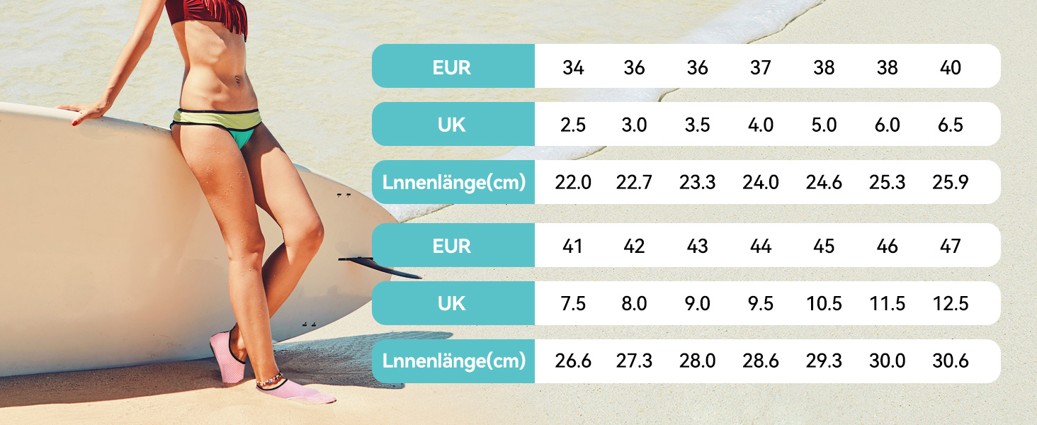 Чоловічі та жіночі водяні черевики для плавання, серфінгу та відпочинку на пляжі. Дихаючі, швидковисихаючі, унісекс, розмір 39 EU, чорний колір.