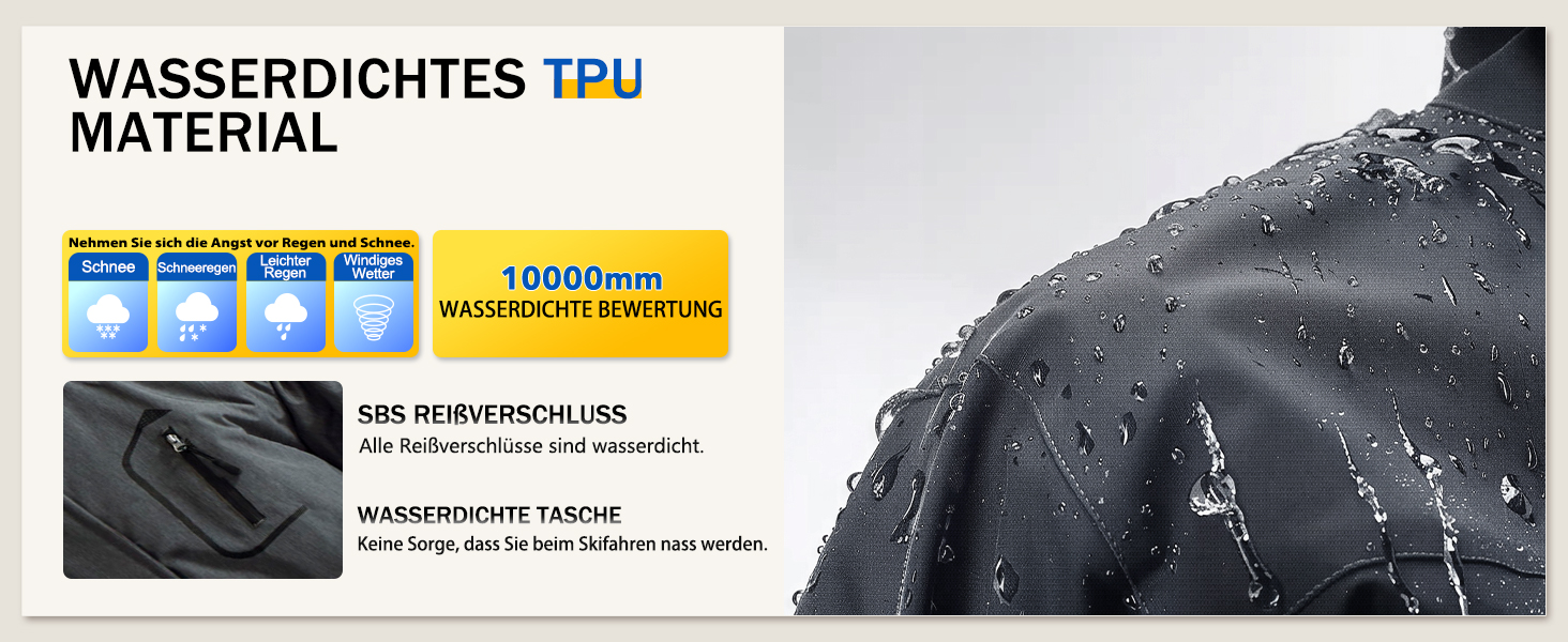 Куртка GEMYSE для чоловіків, водонепроникна, вітронепроникна, з підкладкою, зимова, з капюшоном, для спорту, відпочинку, активного відпочинку, графітово-сіра, XXL