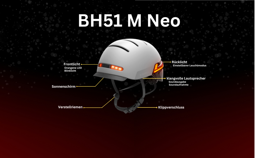 Шолом LIVALL BH51M Neo Розумний Велосипедний