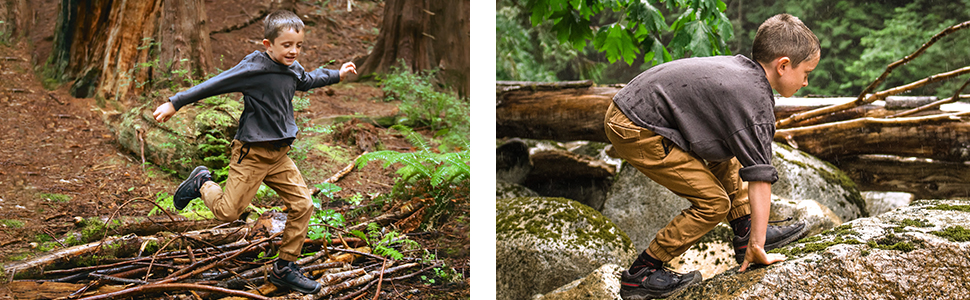 KEEN Targhee Low - водонепроникні трекінгові черевики для дітей (32/33 EU), колір Magnet Tillandsia Purple