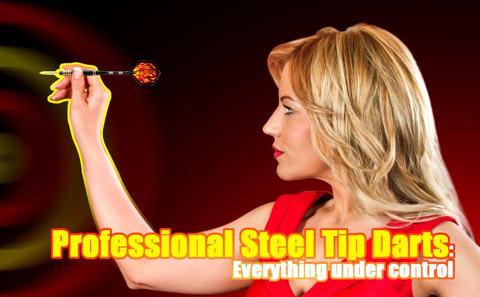 Професійні дротики Alyoen Metallspitze (12 шт) 20/24/26 г з аксесуарами: алюмінієві стебли, пір'я, точилка, захист наконечників, гумові кільця