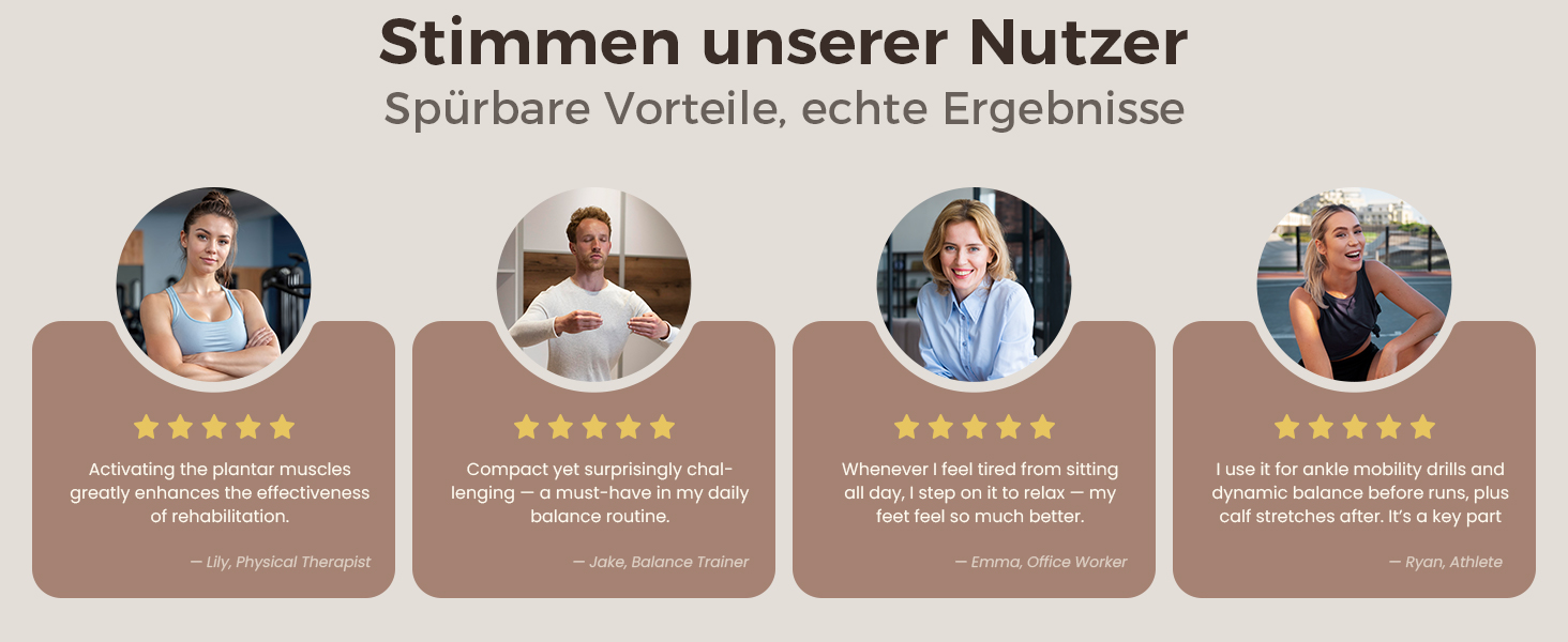 Набір балансувальних дощок Sportneer з натурального корку з сумкою – тренажер для ніг та балансу, для полегшення болю в ногах, тренування склепіння стопи, покращення балансу та стабільності, зміцнення гомілковостопного суглоба