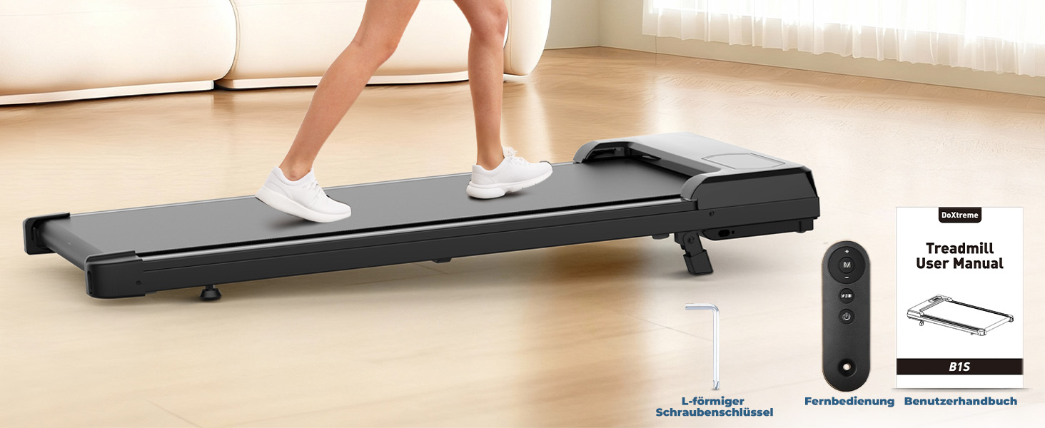 Бігова доріжка Walking Pad для дому: складана, тиха, до 120 кг, 1-8 км/год, кут нахилу 6°, для офісу та фітнесу