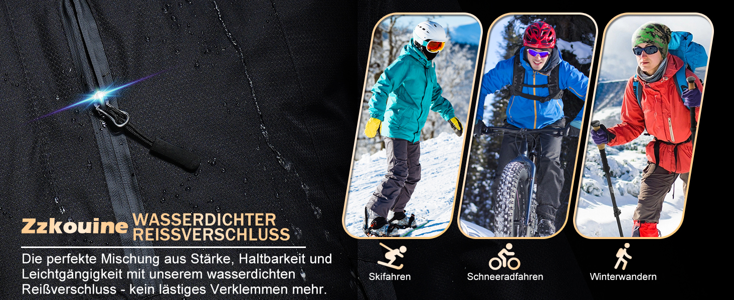 Зимова куртка для чоловіків, сноубордистська куртка, тепла, водонепроникна, для активного відпочинку, вітронепроникна, знімний капюшон, XL, червона