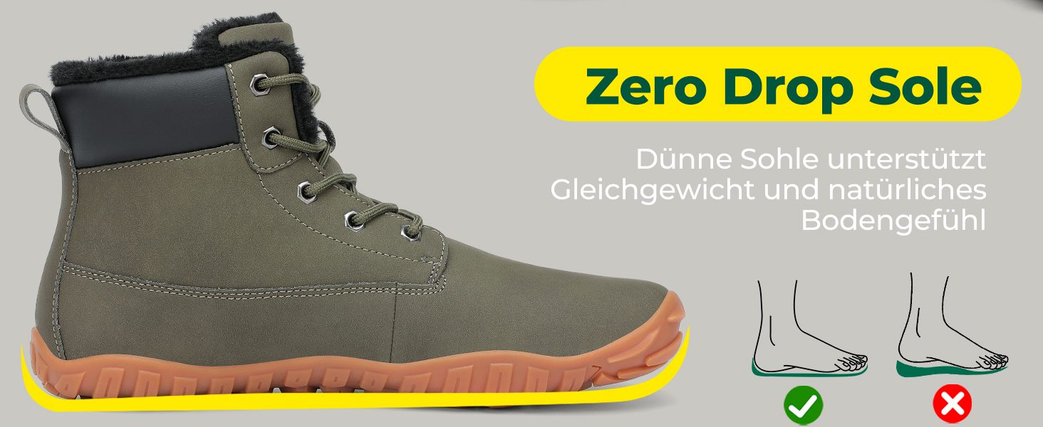 Чоботи зимові чоловічі Saguaro Barfußschuhe, теплі, водонепроникні, розмір 36-48, жовті