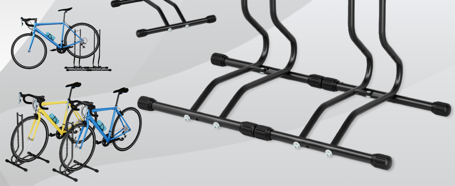 Підставка для велосипедів TLGREEN 2 шт. - стійка для паркування, ремонтна, для MTB, шосе, 20-27 дюймів, ширина шини до 70 мм