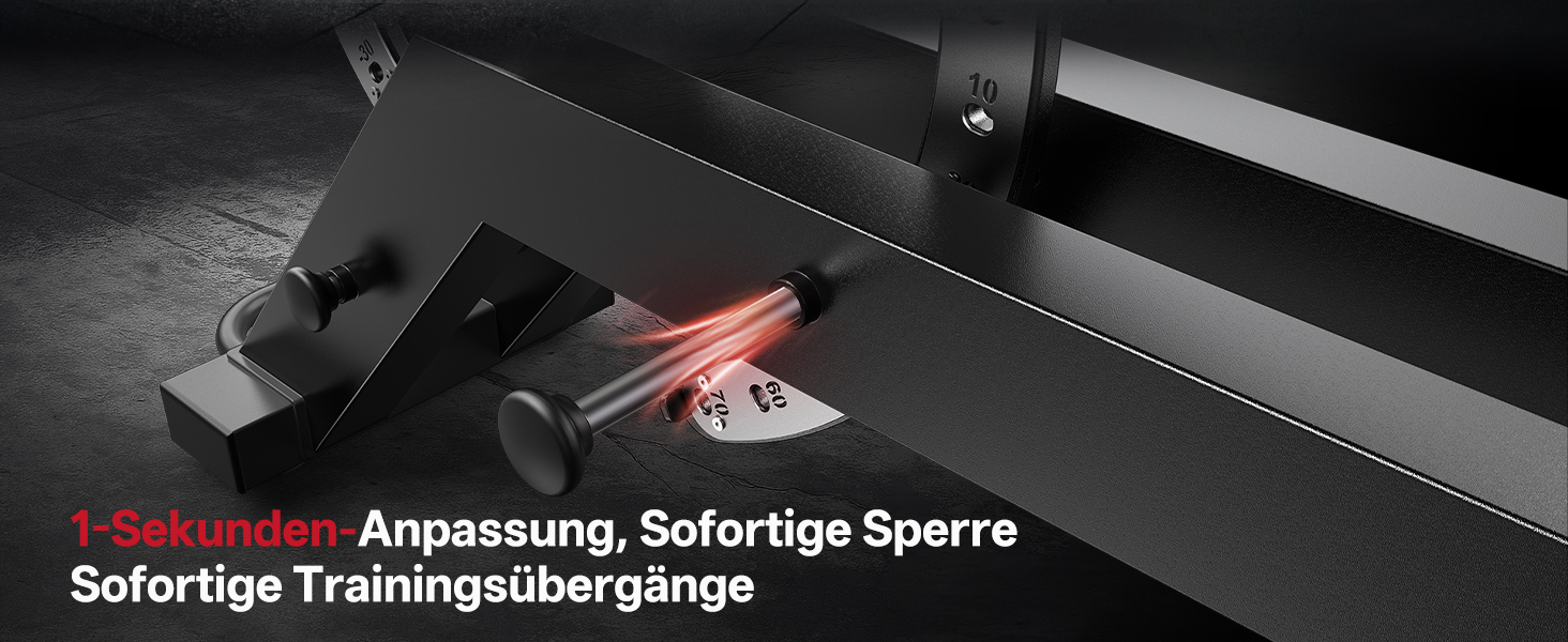 JOROTO MD70 Тренувальна лава з регулюванням, багатофункціональна лава для фітнесу, вантажопідйомність до 400 кг, 8 положень спинки та 5 положень сидіння, для комплексних тренувань