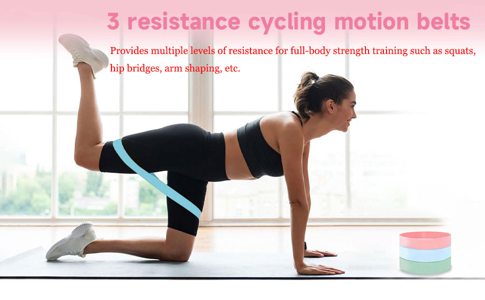 Набір для пілатесу: кільце Magic Circle, еластичні стрічки, м'яч, шкарпетки, тренажер для пресу та гнучкості, чорний