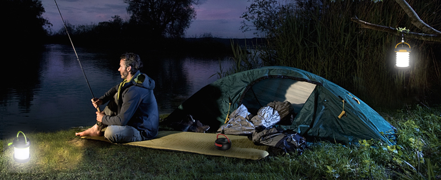 Сонячна кемпінгова лампа LED з акумулятором, 2 способи заряджання (Сонячна/USB), 3 режими світла, включає браслет для виживання з свистком (Жовтий)