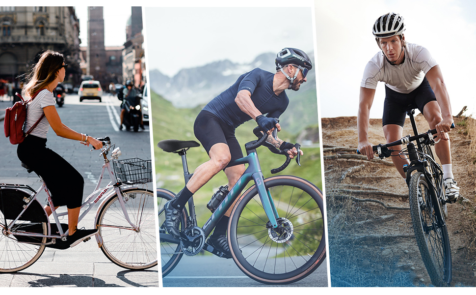 Зручний велосипедний сідло з Memory Foam - універсальне для MTB, Gravel Bike, Ebike, чоловіче та жіноче