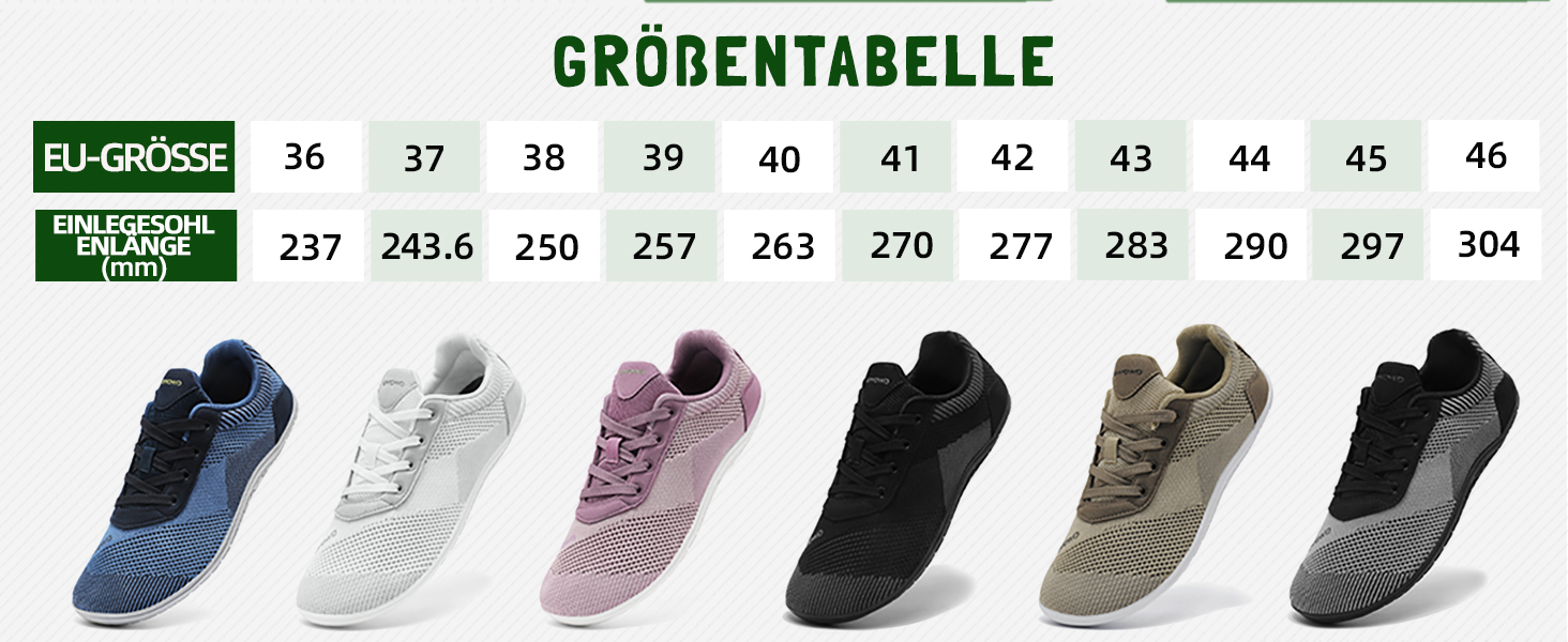 Легкі дихаючі кросівки Barfußschuhe для жінок та чоловіків | Широка передня частина, підошва 4 мм, антиковзаючі | Для спорту, відпочинку, повсякденного носіння (39 EU, Синій)