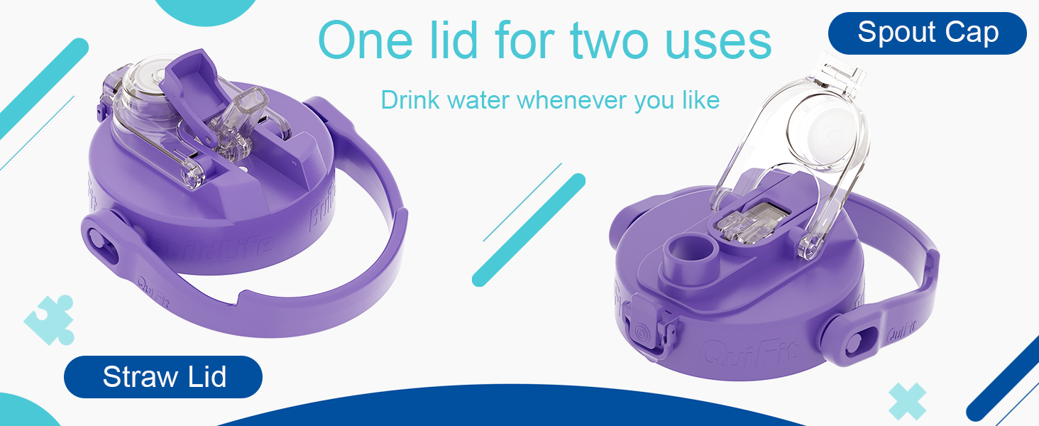 Спортивна пляшка BuildLife 2,5 л з міткою часу та двома кришками - без BPA - для залу (2500 мл, чорна) Чорна 2500 мл