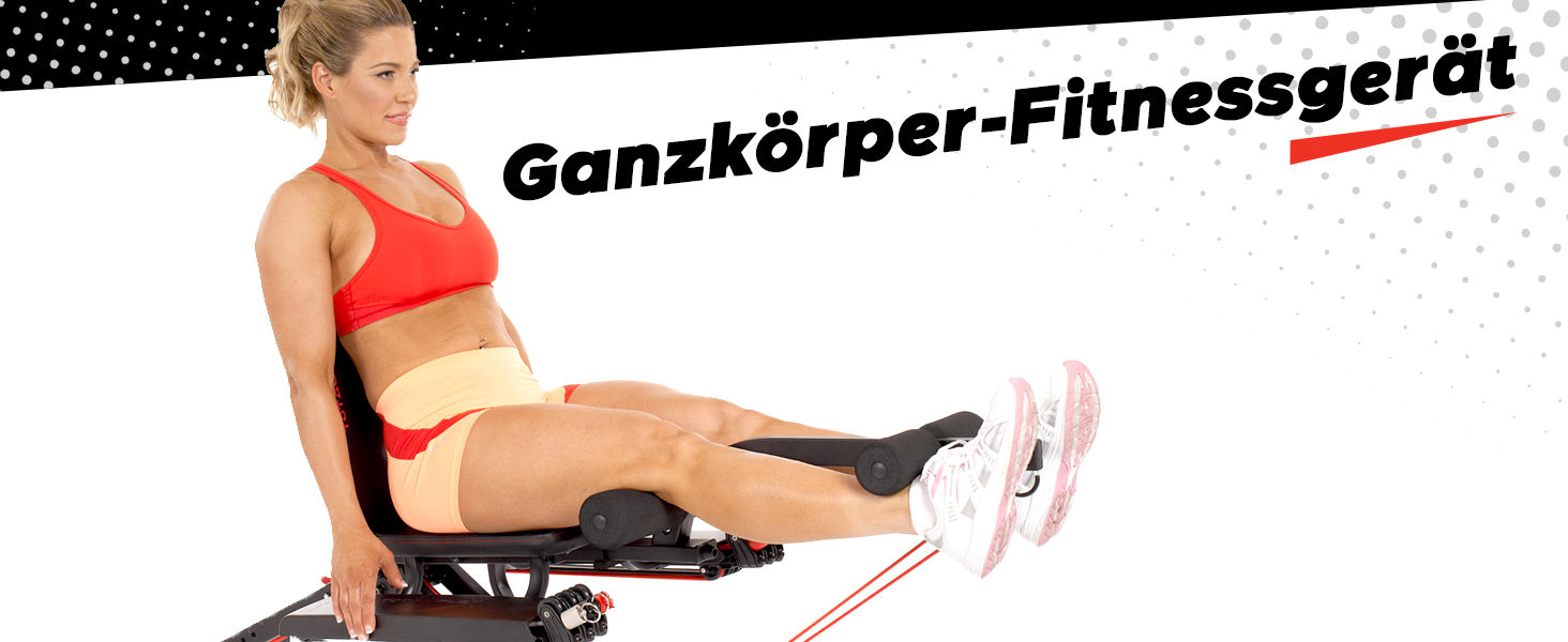 Складана лава для тренажерів TOTAL FLEX L - лава для жиму, фітнес, домашній спортзал