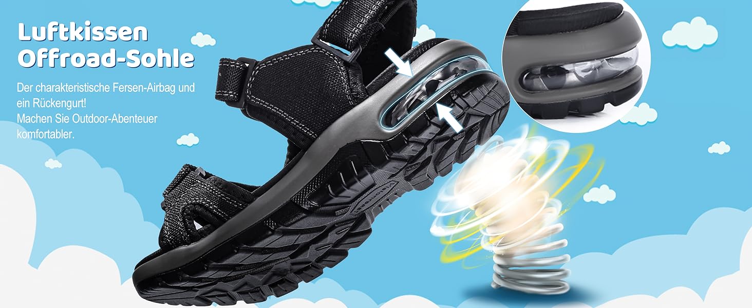 Сандалі дитячі Visionreast для хлопчиків, пляжні, спортивні, трекінгові, з амортизуючою підошвою, протиковзкі, літні, для прогулянок, коричневі, 28 EU