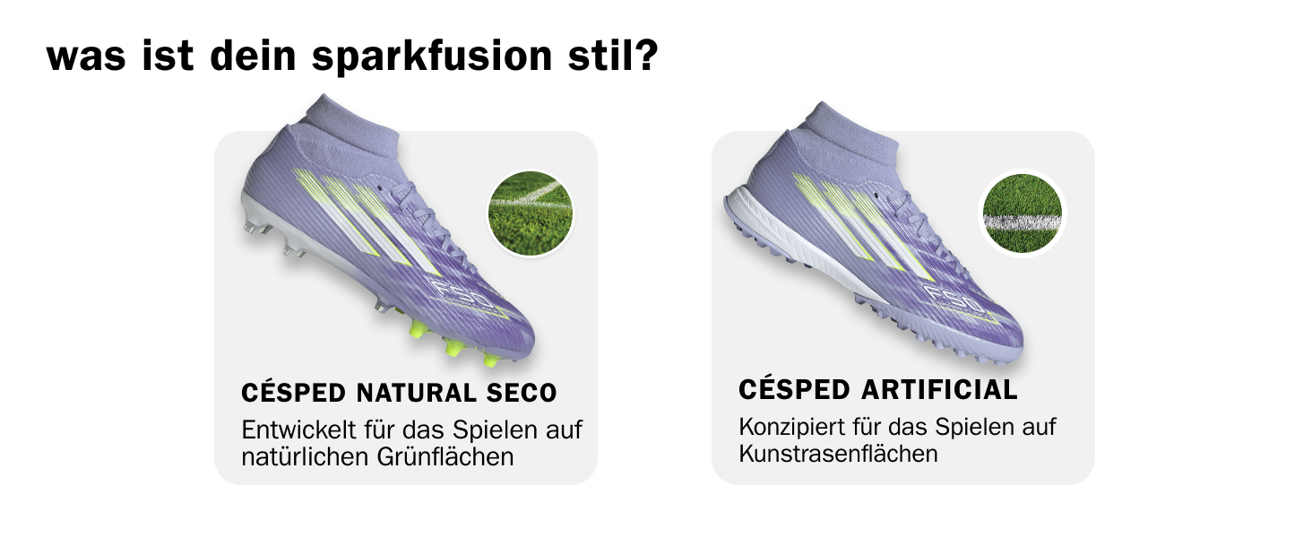 Жіночі футбольні бутси adidas F50 SPARKFUSION League Mid Turf 39 1/3 EU, фіолетовий, лимонний, пурпурний кольори